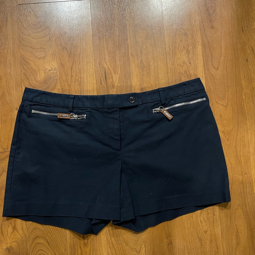 Michael Kors Navy Blue Cargo Shorts